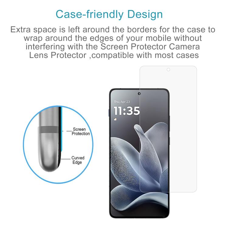 For Motorola Edge 70 5G 50pcs 0.26mm 9H 2.5D Tempered Glass Film