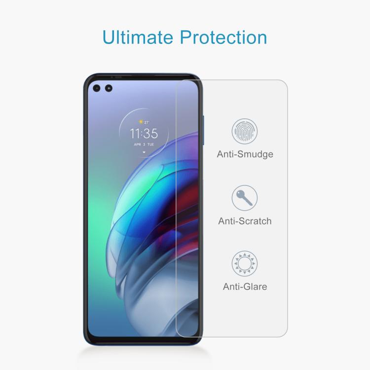 For Motorola Moto G100s 5G 50pcs 0.26mm 9H 2.5D Tempered Glass Film