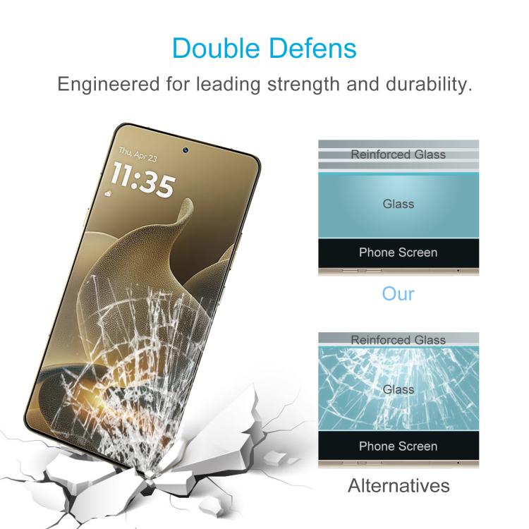 For Motorola Signature 5G 50pcs 0.26mm 9H 2.5D Tempered Glass Film