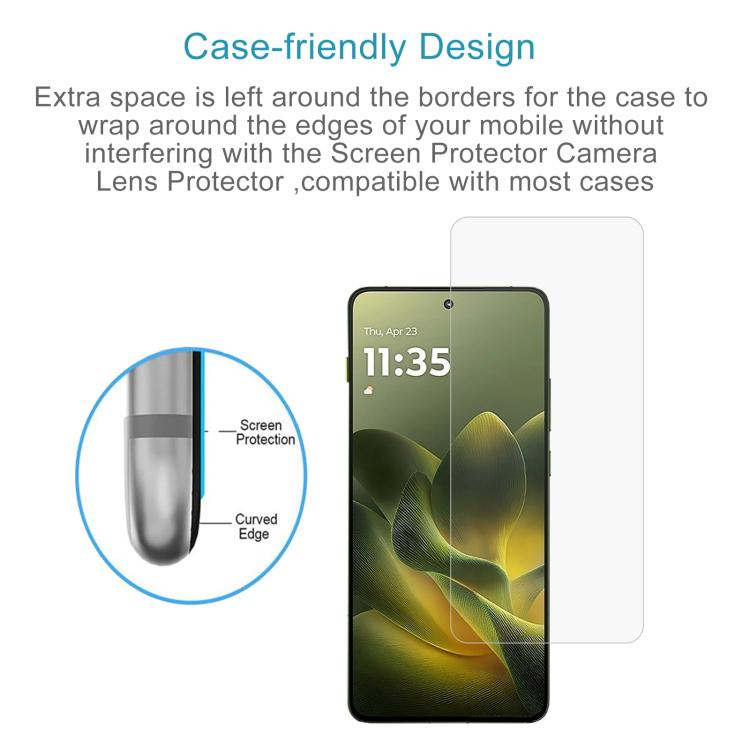 For Motorola Edge 70 Fusion 5G 50pcs 0.26mm 9H 2.5D Tempered Glass Film