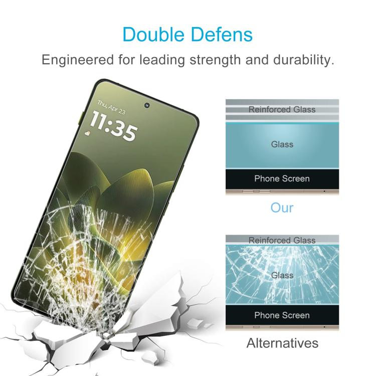 For Motorola Edge 70 Fusion 5G 50pcs 0.26mm 9H 2.5D Tempered Glass Film