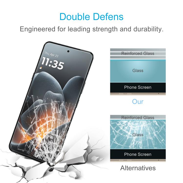 For Motorola Edge 70 Ultra 5G 50pcs 0.26mm 9H 2.5D Tempered Glass Film