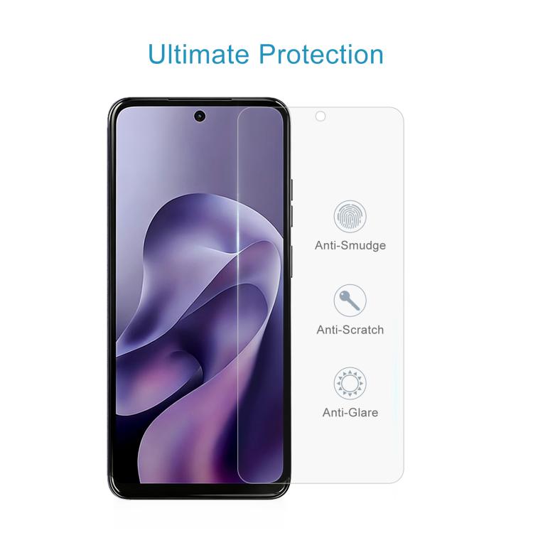 For Motorola Moto G17 Power 4G 50pcs 0.26mm 9H 2.5D Tempered Glass Film