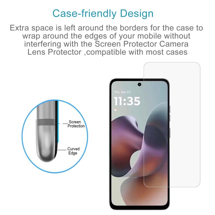 For Motorola Moto G36 5G 50pcs 0.26mm 9H 2.5D Tempered Glass Film