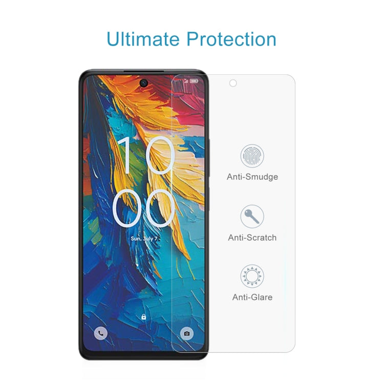 For TCL 50 NxtPaper 10pcs 0.26mm 9H 2.5D Tempered Glass Film