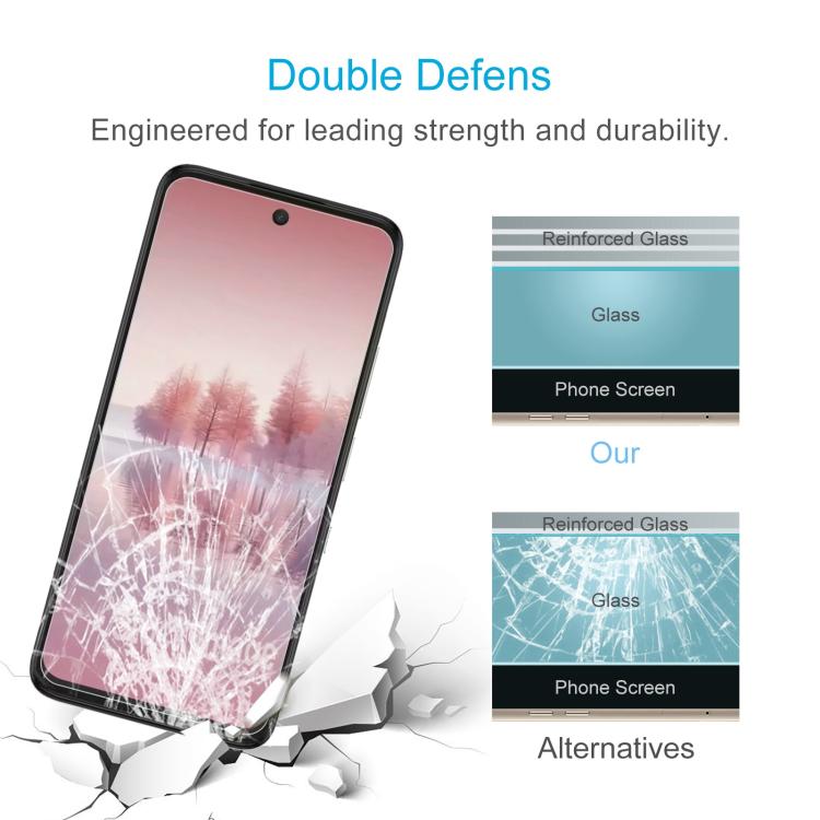 For TCL 60 SE 10pcs 0.26mm 9H 2.5D Tempered Glass Film