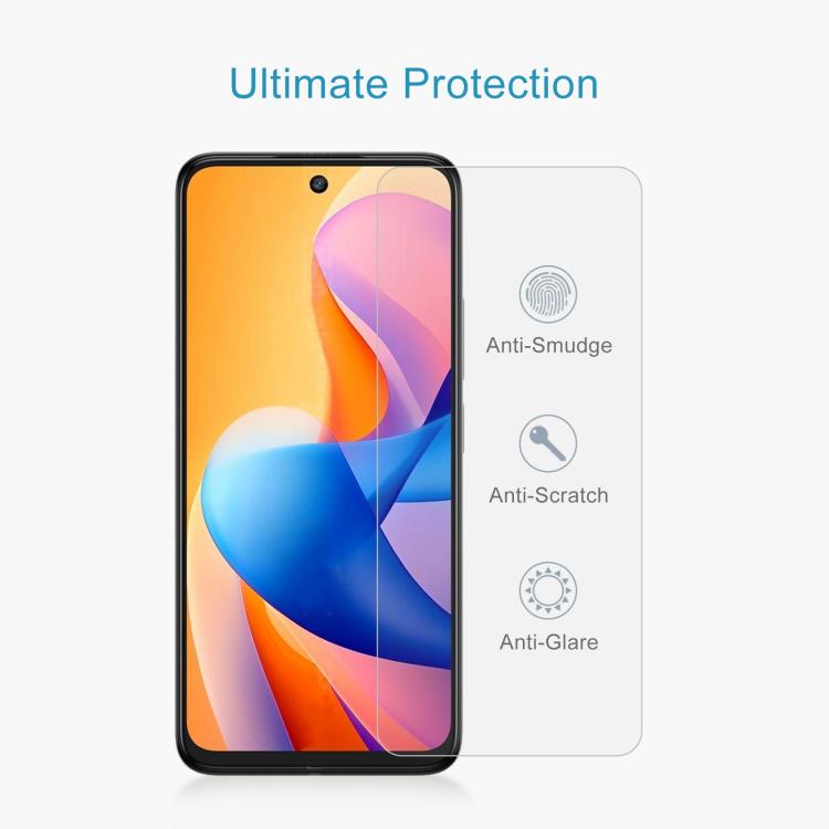 For TCL 60R 5G 10pcs 0.26mm 9H 2.5D Tempered Glass Film