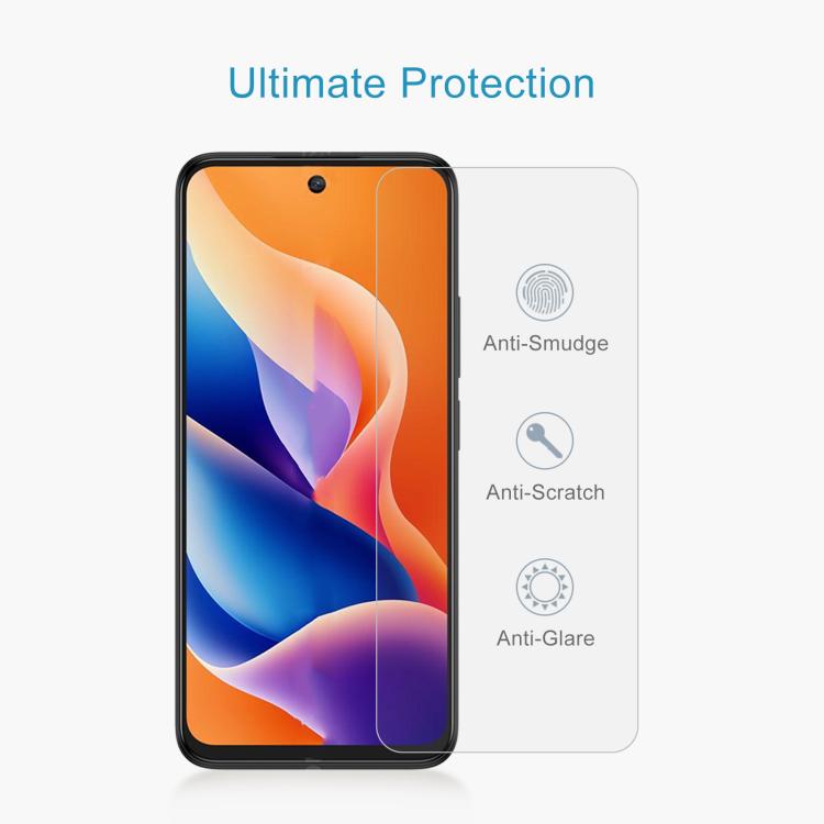 For TCL 605 10pcs 0.26mm 9H 2.5D Tempered Glass Film