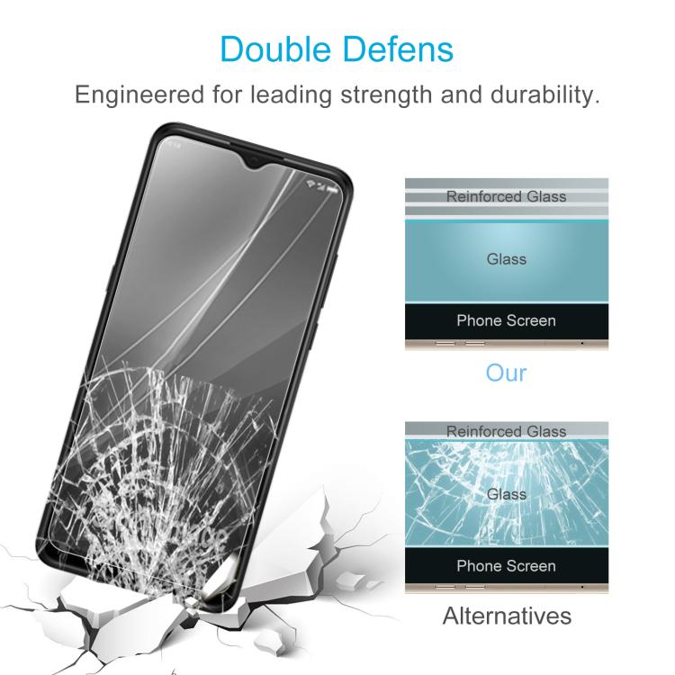For TCL T9 10pcs 0.26mm 9H 2.5D Tempered Glass Film