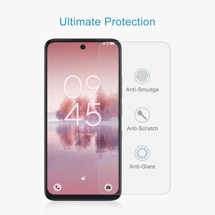 For TCL 60 NXTpaper 10pcs 0.26mm 9H 2.5D Tempered Glass Film