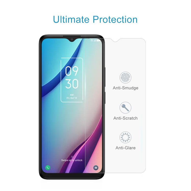 For TCL K23 10pcs 0.26mm 9H 2.5D Tempered Glass Film