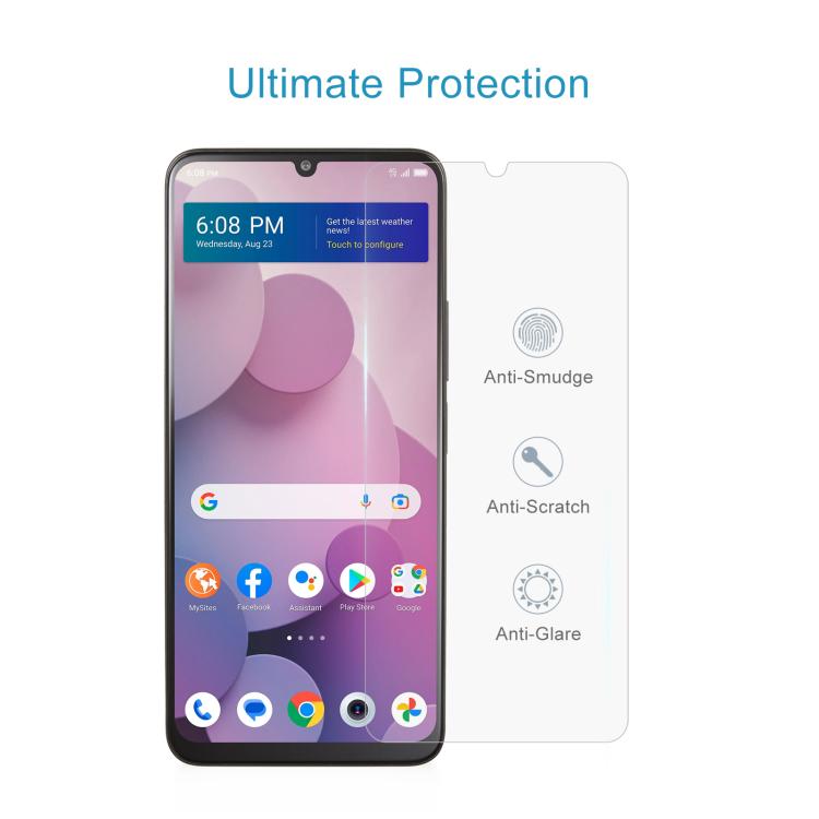 For TCL 40 T 10pcs 0.26mm 9H 2.5D Tempered Glass Film