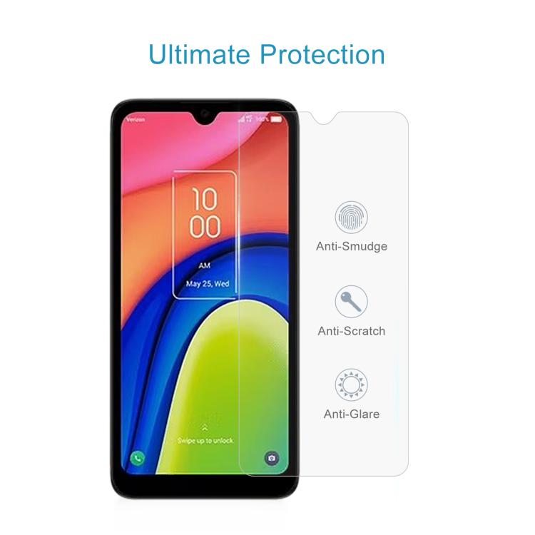 For TCL 30 LE 10pcs 0.26mm 9H 2.5D Tempered Glass Film