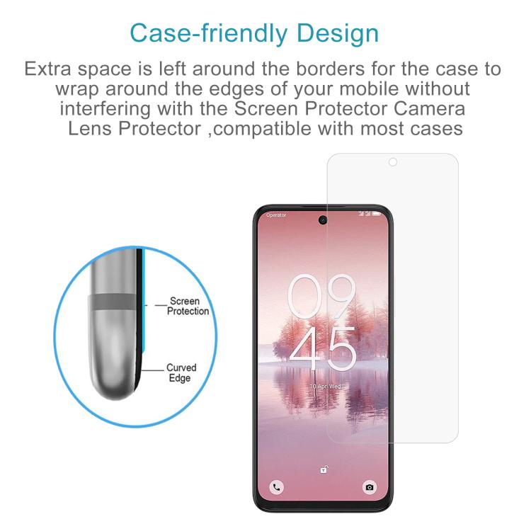 For TCL 60 SE NxtPaper 5G 10pcs 0.26mm 9H 2.5D Tempered Glass Film