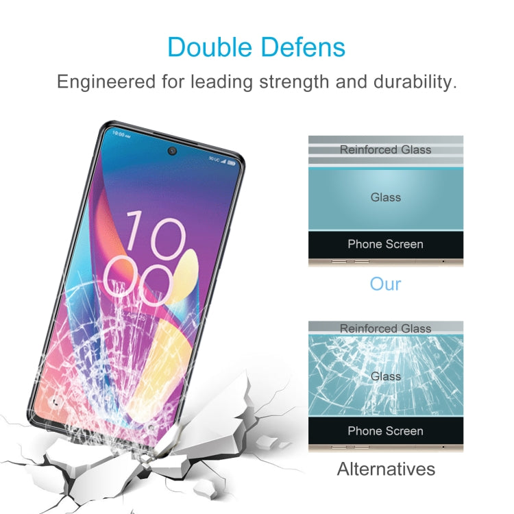 For TCL 50 XL Nxtpaper 50pcs 0.26mm 9H 2.5D Tempered Glass Film