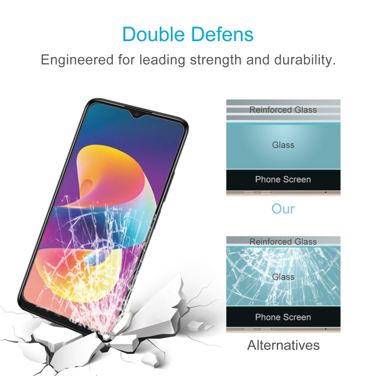 For TCL 50 LE 50pcs 0.26mm 9H 2.5D Tempered Glass Film