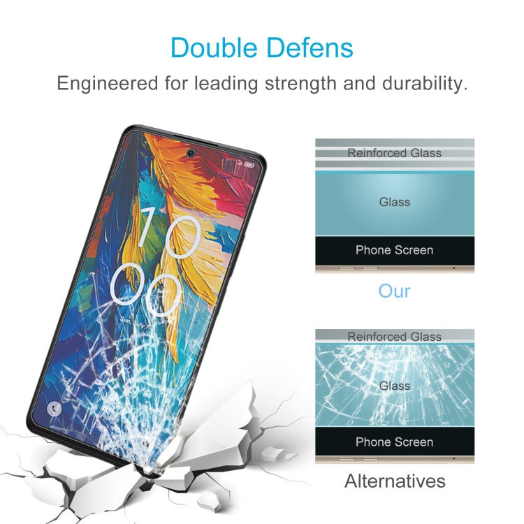 For TCL 50 NxtPaper 50pcs 0.26mm 9H 2.5D Tempered Glass Film