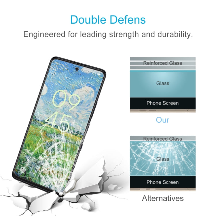 For TCL 50 Pro NxtPaper 50pcs 0.26mm 9H 2.5D Tempered Glass Film