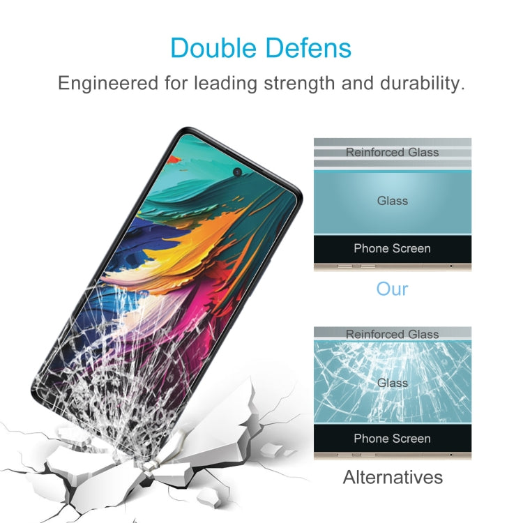 For TCL 50 XE NxtPaper 50pcs 0.26mm 9H 2.5D Tempered Glass Film