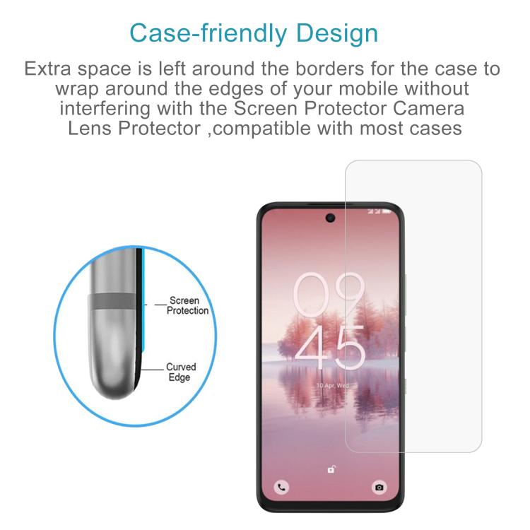 For TCL 60 NXTpaper 50pcs 0.26mm 9H 2.5D Tempered Glass Film