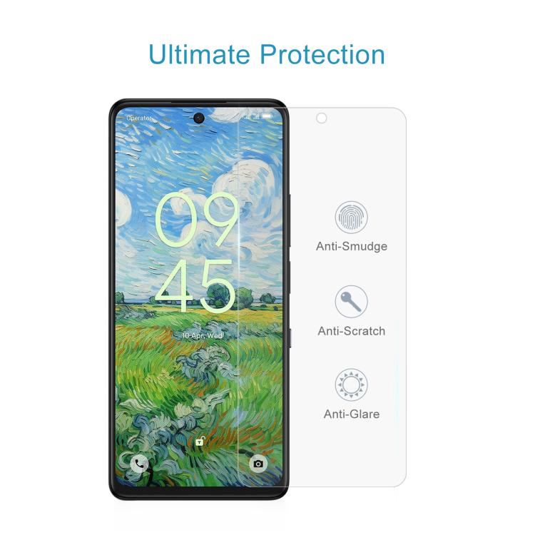 For TCL P10 50pcs 0.26mm 9H 2.5D Tempered Glass Film