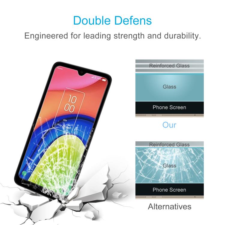 For TCL 30 LE 50pcs 0.26mm 9H 2.5D Tempered Glass Film