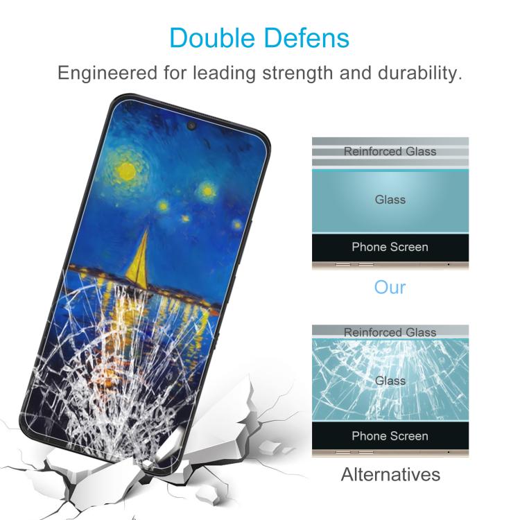 For TCL NxtPaper 60 Ultra 5G 50pcs 0.26mm 9H 2.5D Tempered Glass Film