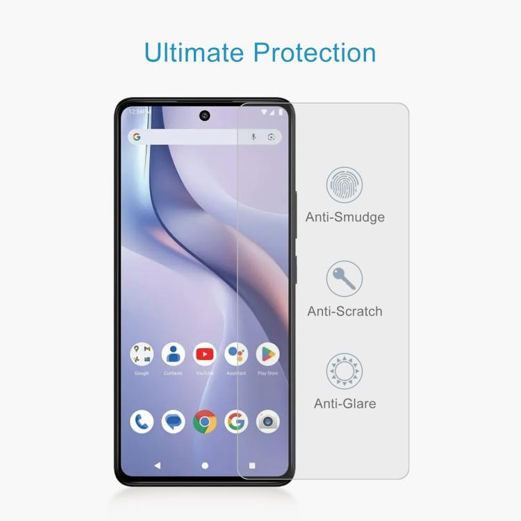 For BLU G95 50pcs 0.26mm 9H 2.5D Tempered Glass Film