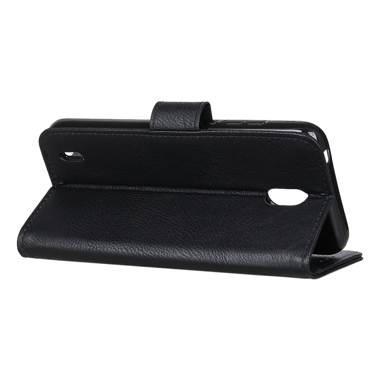 For Nokia C2 Cowhide Texture PU + TPU Horizontal Flip Leather Case with Holder & Card Slots & Wallet