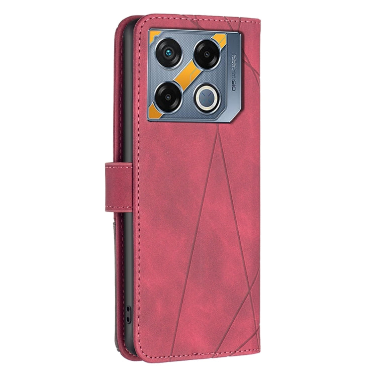 For Infinix GT 20 Pro 5G Magnetic Buckle Rhombus Texture Leather Phone Case