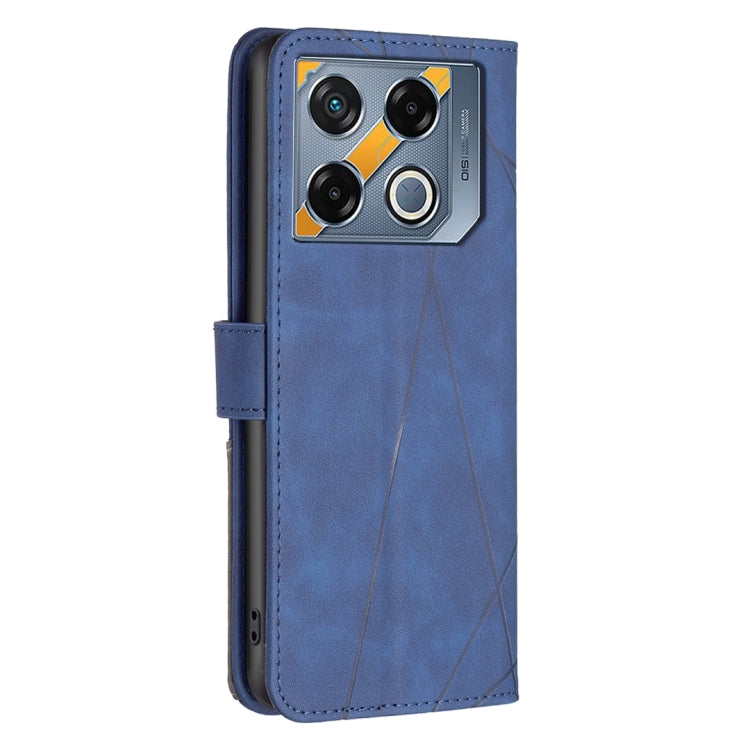 For Infinix GT 20 Pro 5G Magnetic Buckle Rhombus Texture Leather Phone Case