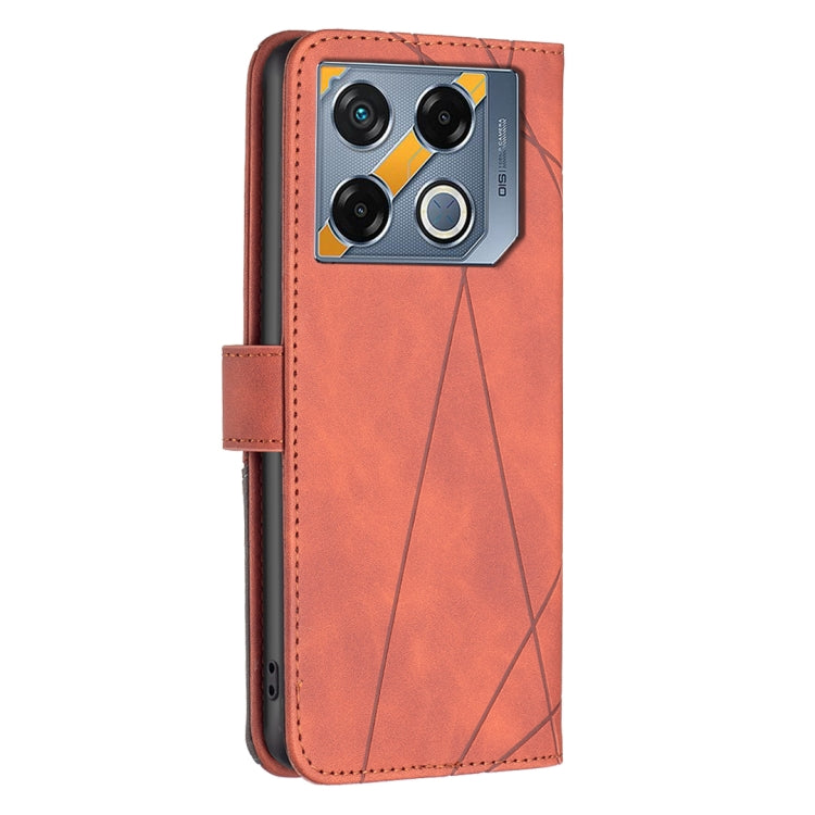 For Infinix GT 20 Pro 5G Magnetic Buckle Rhombus Texture Leather Phone Case