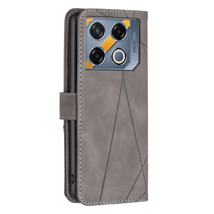 For Infinix GT 20 Pro 5G Magnetic Buckle Rhombus Texture Leather Phone Case