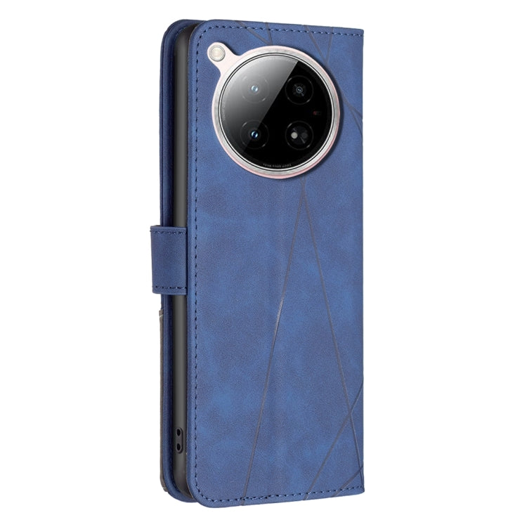 For Infinix Zero 40 4G Magnetic Buckle Rhombus Texture Leather Phone Case