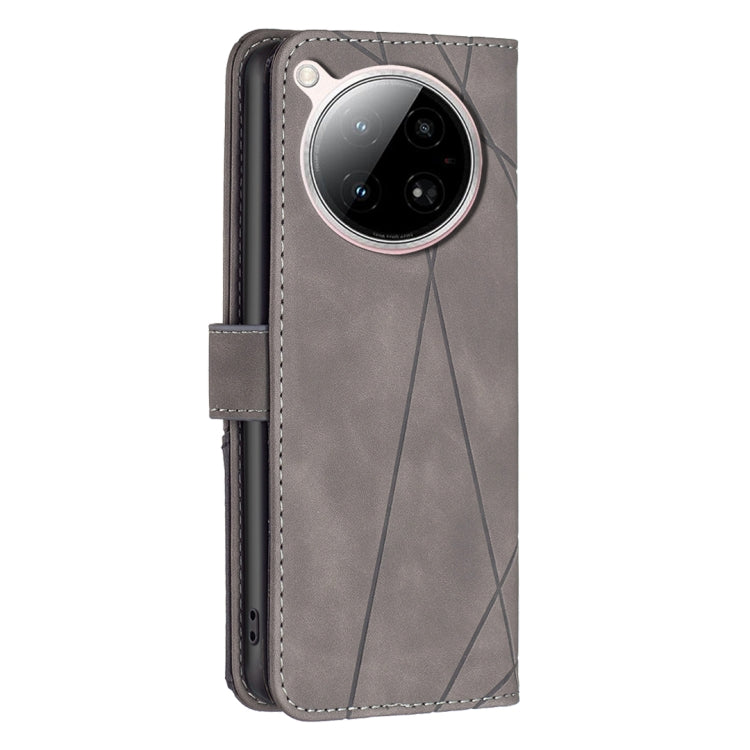 For Infinix Zero 40 4G Magnetic Buckle Rhombus Texture Leather Phone Case