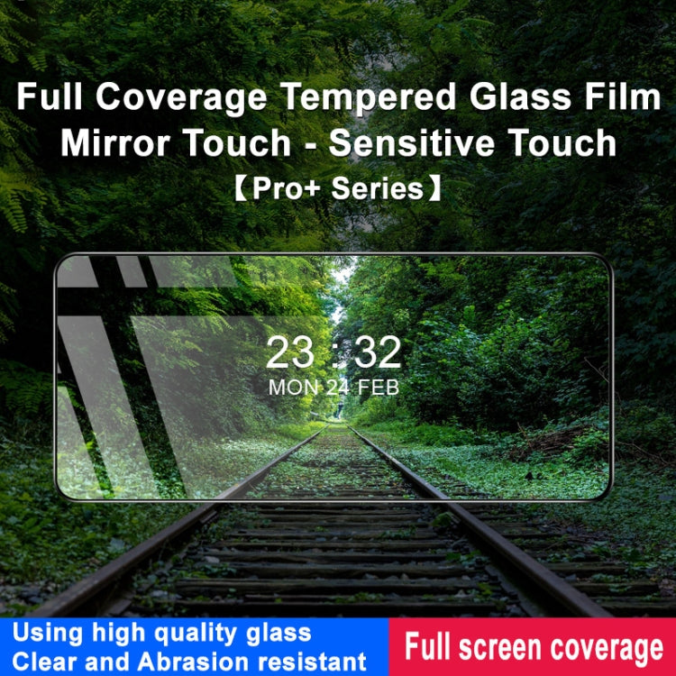 For vivo X100s 5G imak 9H Surface Hardness Full Screen Tempered Glass Film Pro+ Series