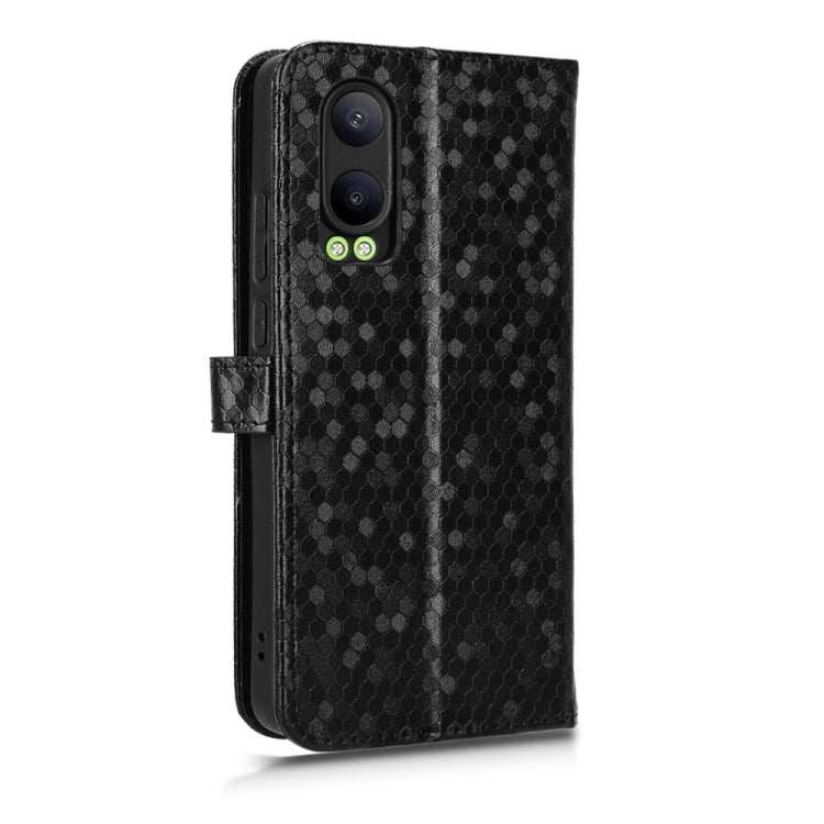 For OPPO K12x 5G Honeycomb Dot Texture Leather Phone Case