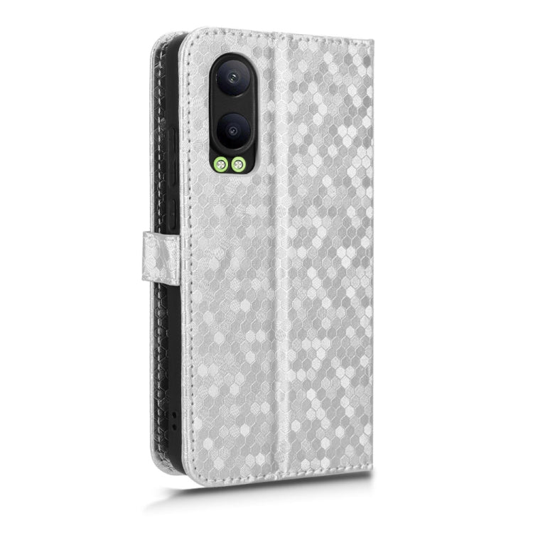 For OPPO K12x 5G Honeycomb Dot Texture Leather Phone Case