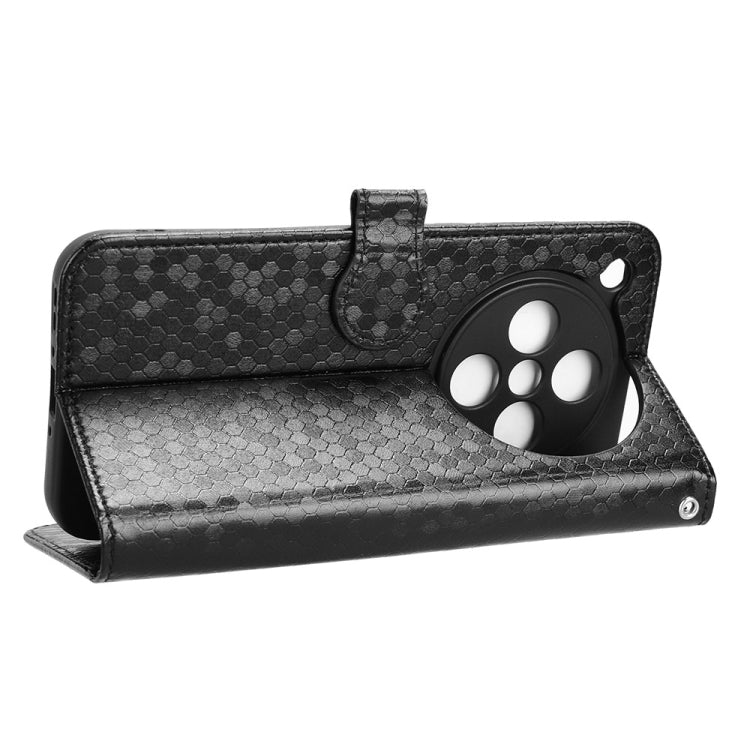 For OPPO Find X8 Honeycomb Dot Texture Leather Phone Case