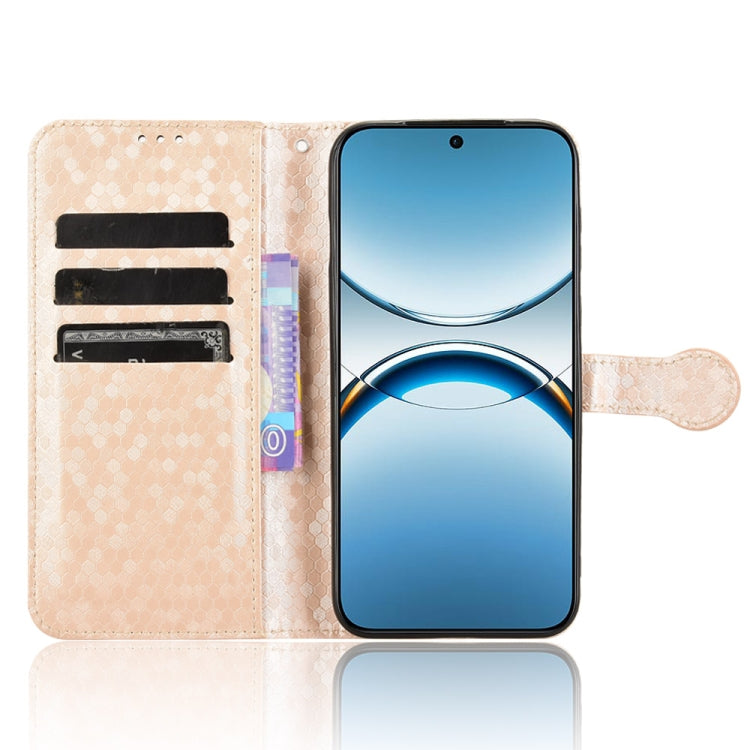 For OPPO Find X8 Honeycomb Dot Texture Leather Phone Case