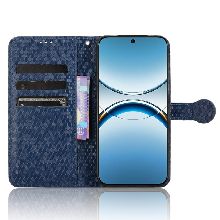 For OPPO Find X8 Honeycomb Dot Texture Leather Phone Case