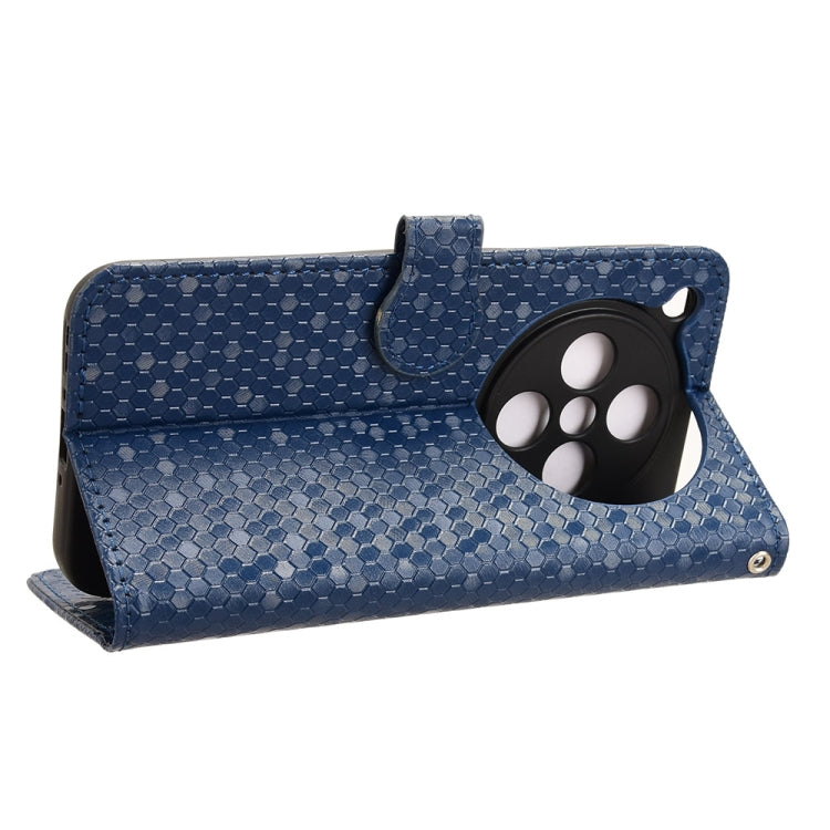 For OPPO Find X8 Honeycomb Dot Texture Leather Phone Case