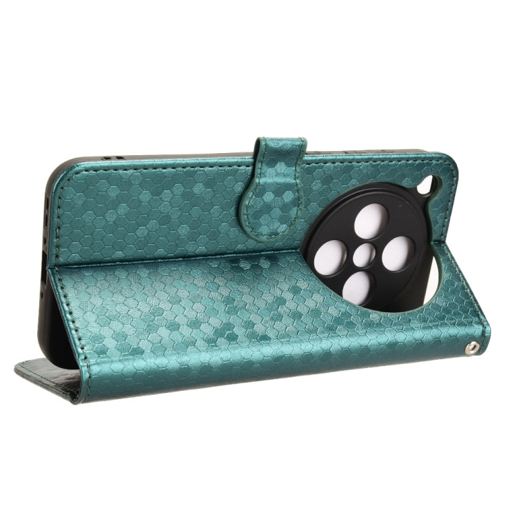 For OPPO Find X8 Honeycomb Dot Texture Leather Phone Case