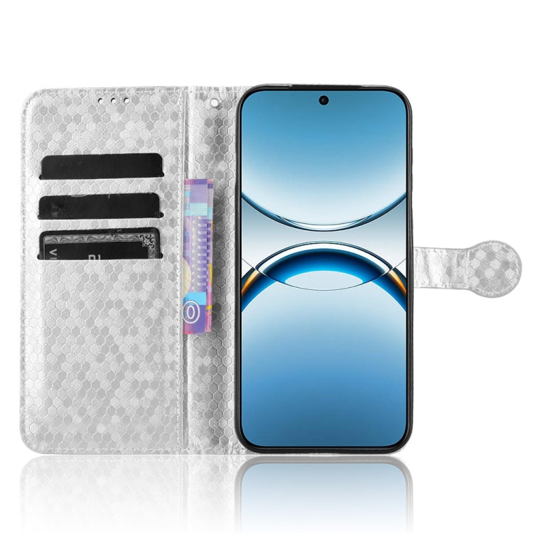 For OPPO Find X8 Honeycomb Dot Texture Leather Phone Case