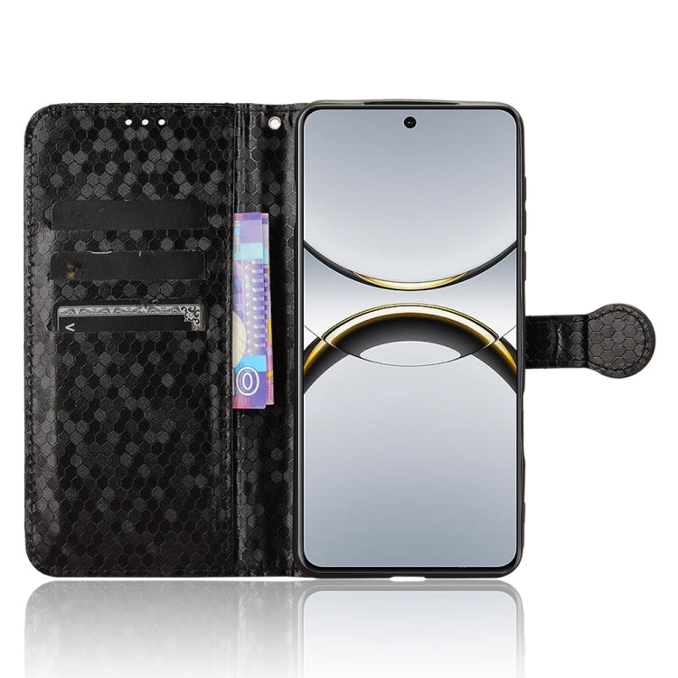 For OPPO Find X8 Pro Honeycomb Dot Texture Leather Phone Case