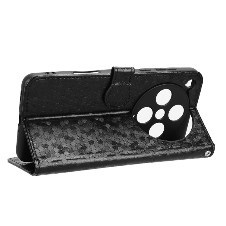 For OPPO Find X8 Pro Honeycomb Dot Texture Leather Phone Case