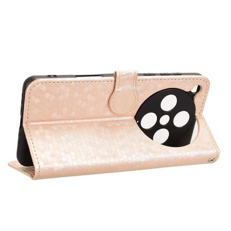 For OPPO Find X8 Pro Honeycomb Dot Texture Leather Phone Case