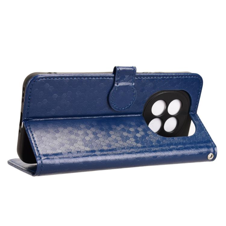 For OPPO F29 5G Honeycomb Dot Texture Leather Phone Case