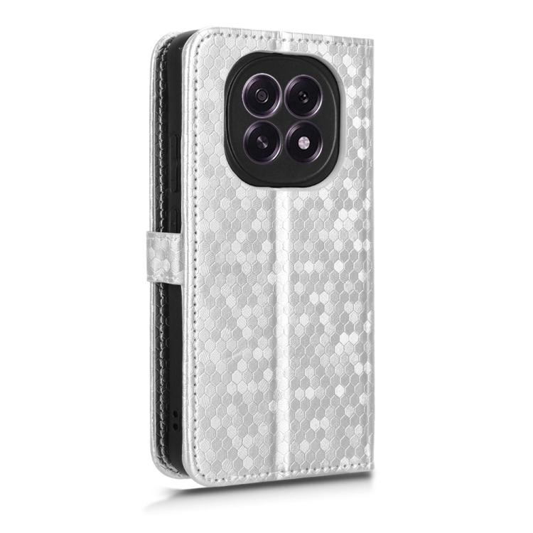 For OPPO F29 5G Honeycomb Dot Texture Leather Phone Case