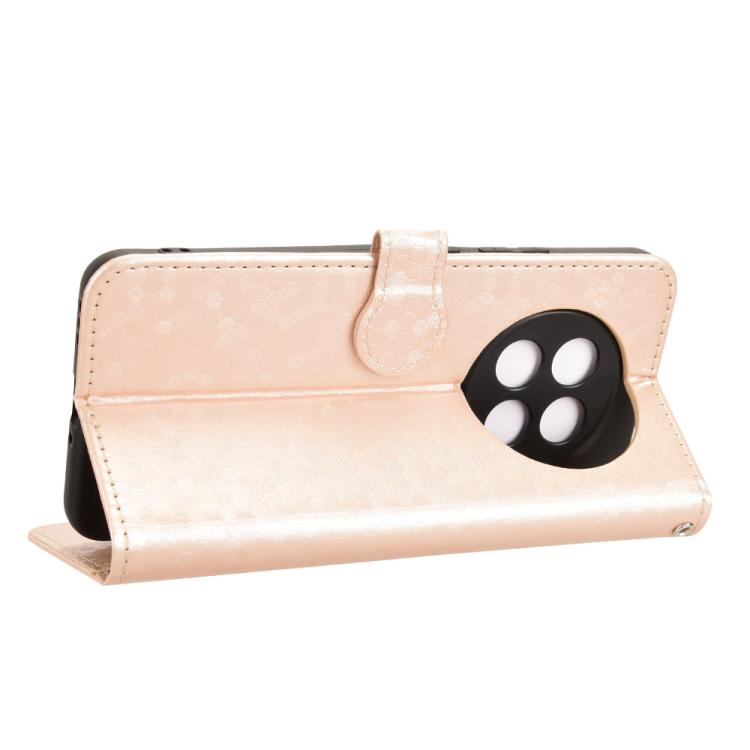 For OPPO F29 Pro 5G Honeycomb Dot Texture Leather Phone Case